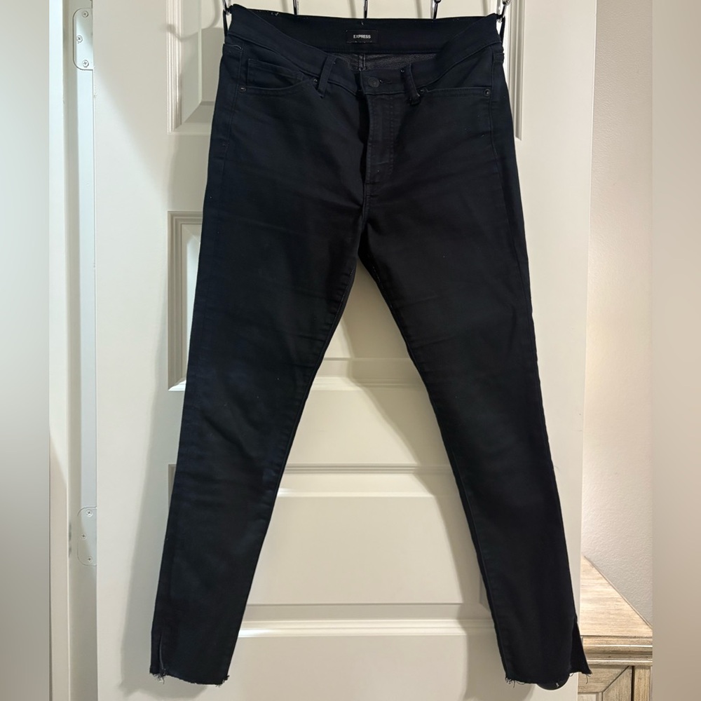 Express Skinny Black Pants